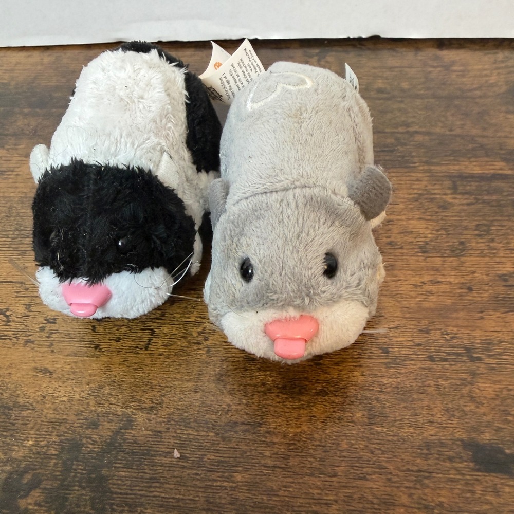 Zhu Zhu Pets Toy Hamster Lot 2 Parts Only Num Nums Winkie Electronic Plush